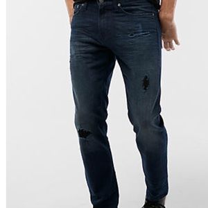 Slim fit Express ripped jeans